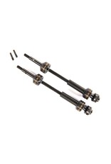 Traxxas Driveshafts, rear, steel-spline constant-velocity