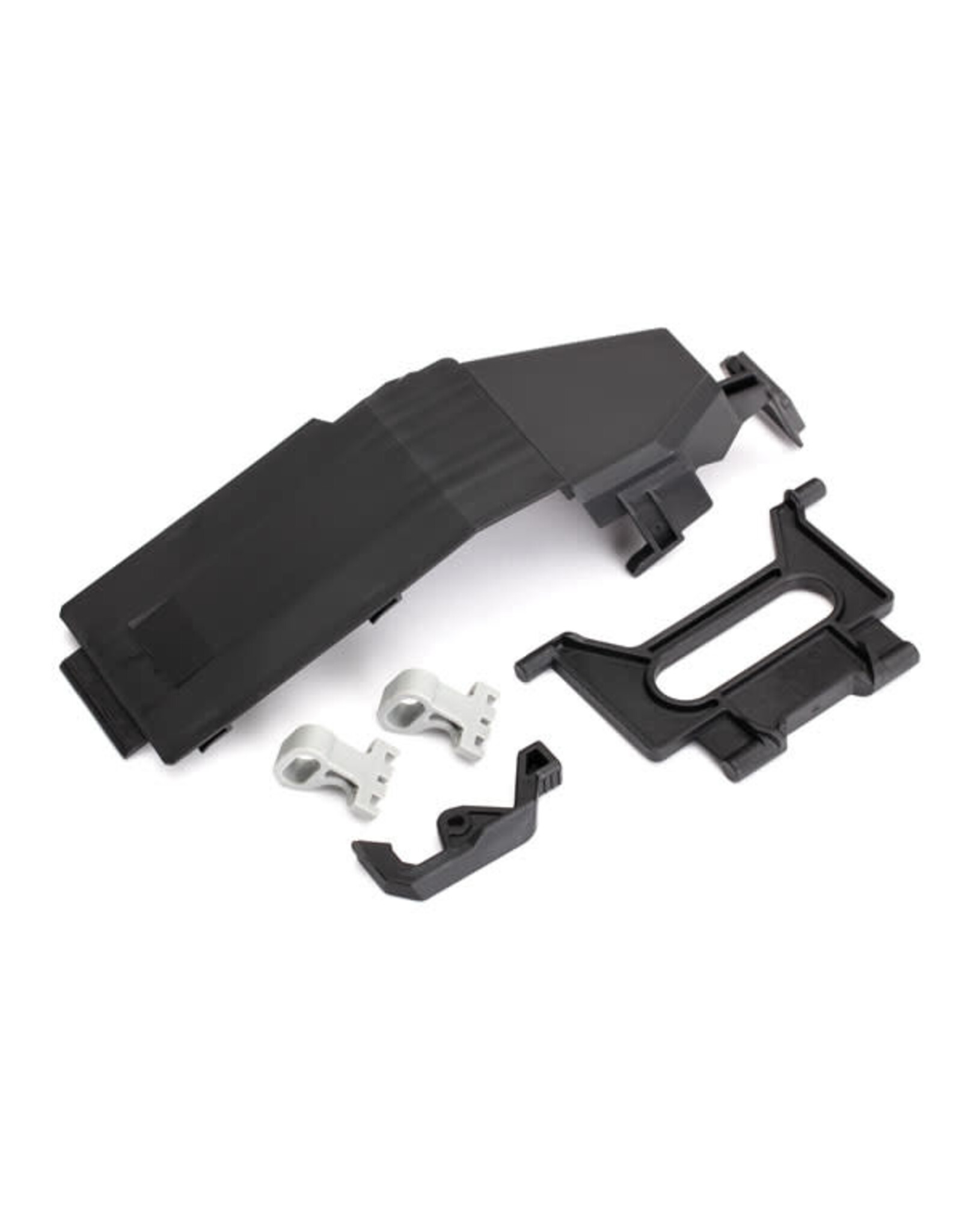 Traxxas Battery door/ battery strap/ retainers (2)