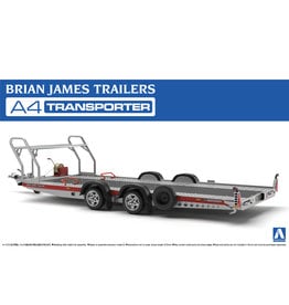 Aoshima 1/24 Brian James A4 Auto Transporter Trailer