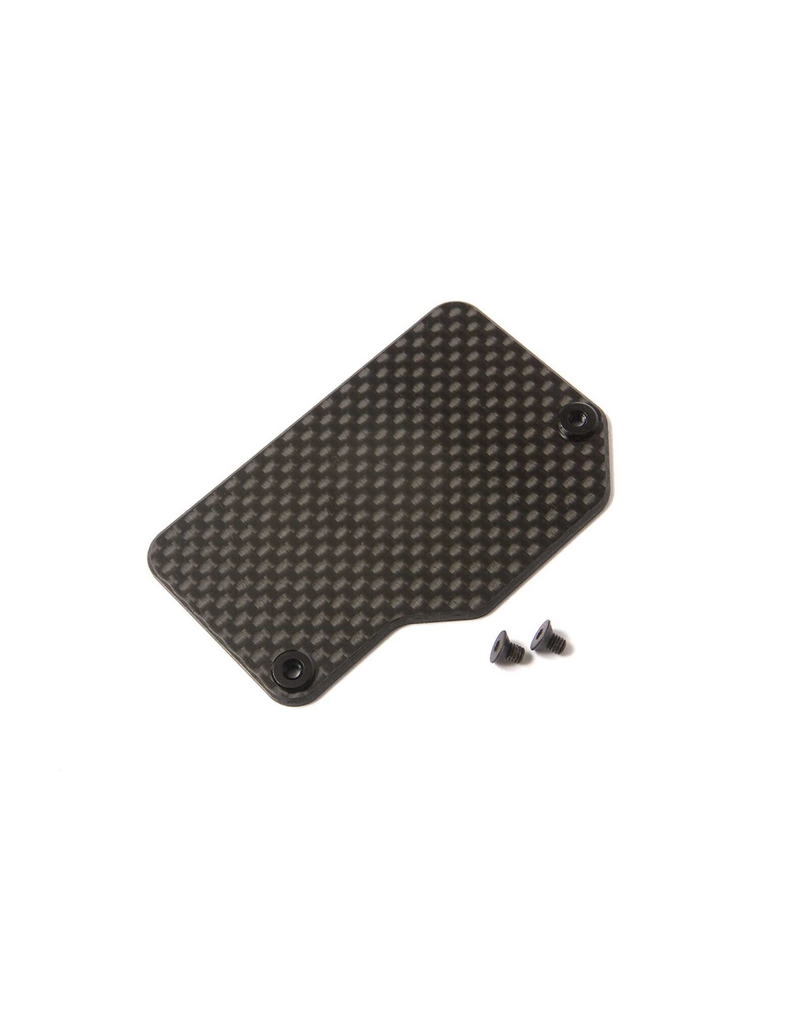 Team Losi Racing Carbon Electronics Mounting Plate: 22X-4