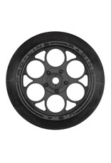 Pro-Line Showtime Front Runner 2.2"/2.7" Blk Frnt Drag Whls