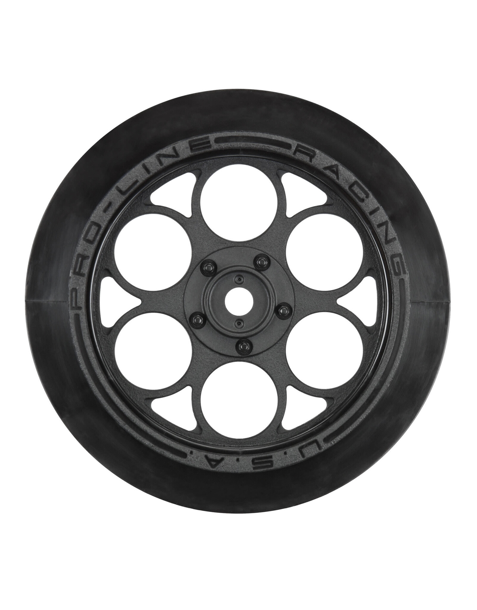 Pro-Line Showtime Front Runner 2.2"/2.7" Blk Frnt Drag Whls