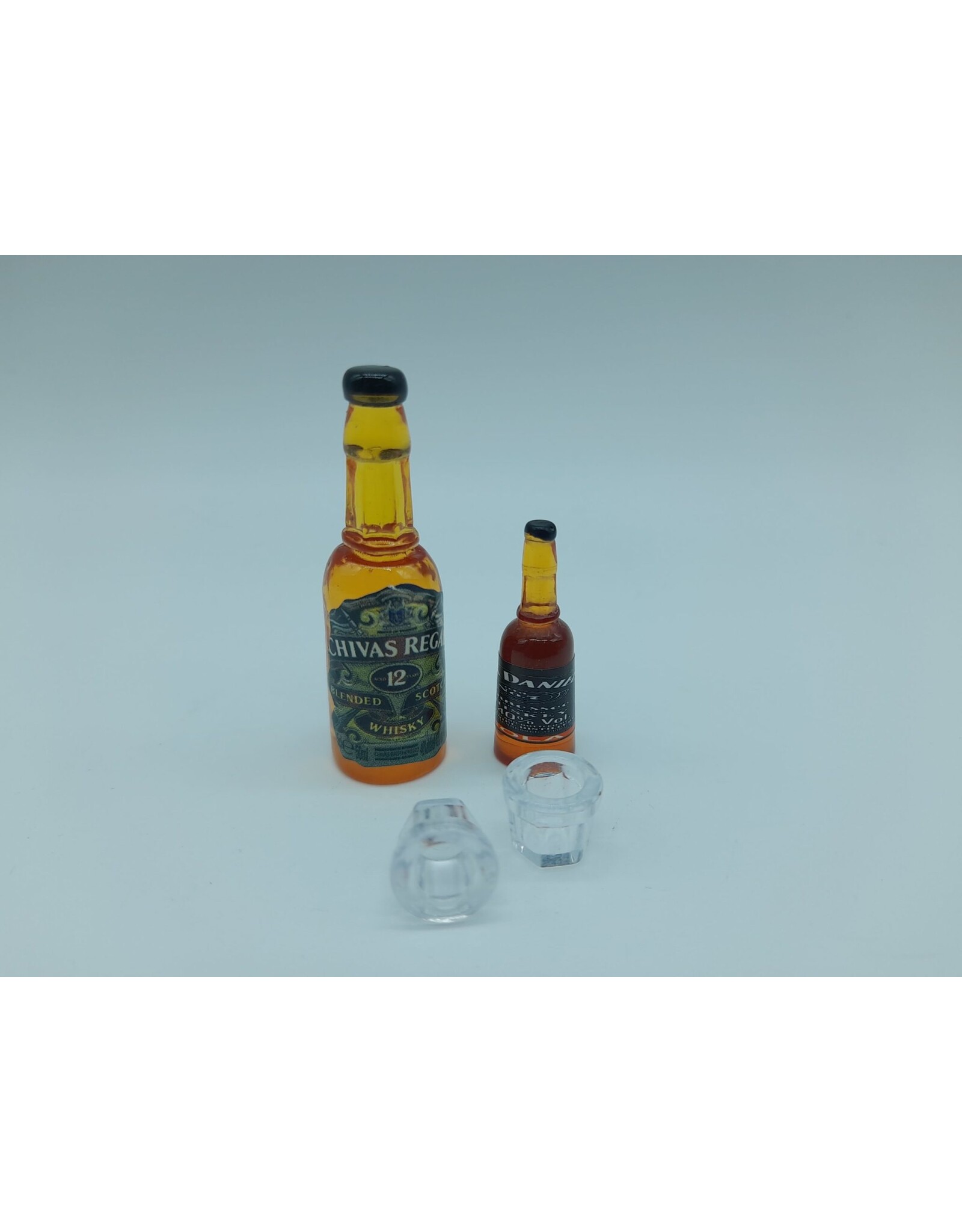 WAG Radio Control Ensemble de (2) Bouteilles et (2) verres 1/10 (BJD-2)