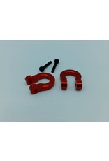 WAG Radio Control Manilles (Shackles) Rouge 1/10 (SW2-RD)