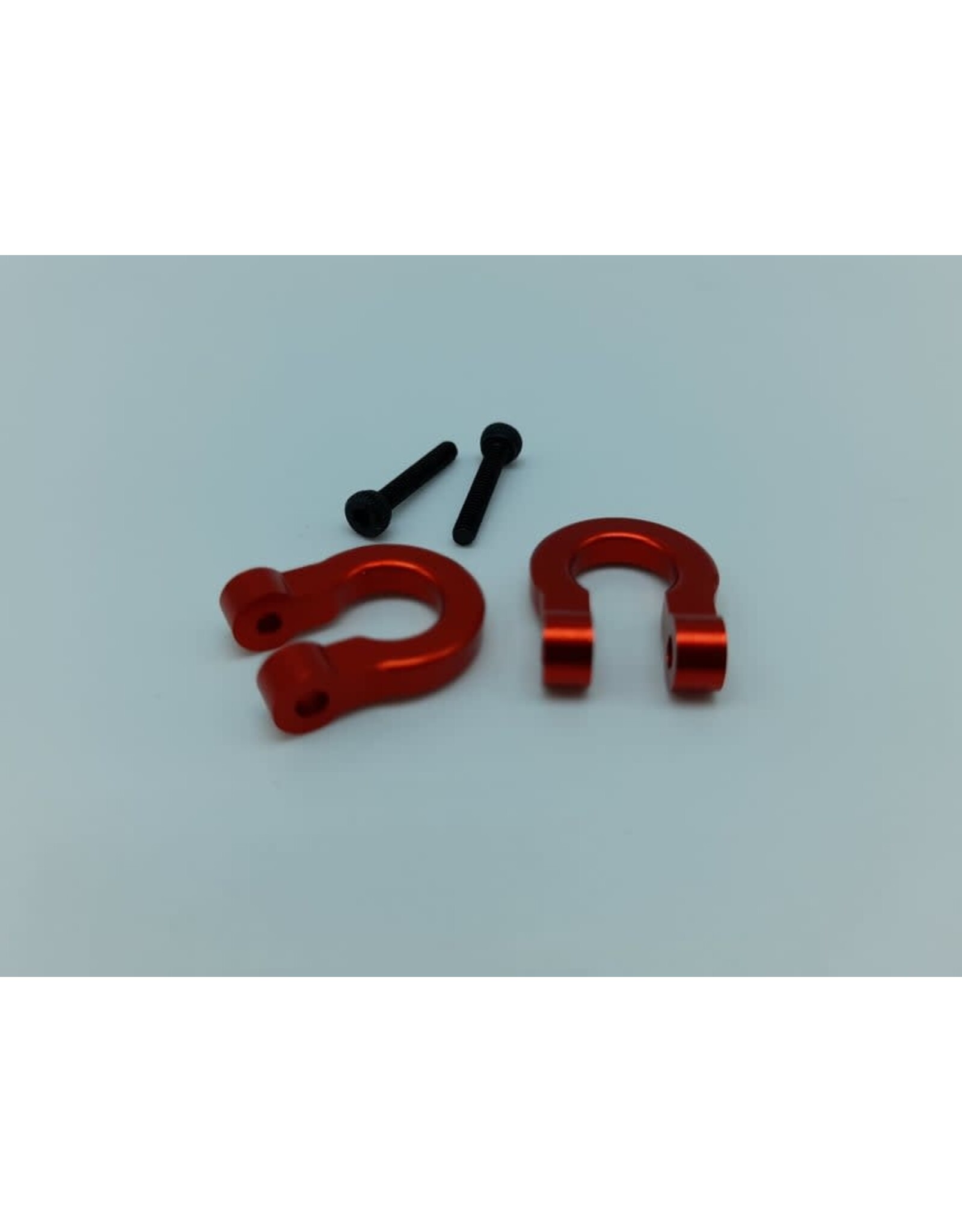 WAG Radio Control Manilles (Shackles) Rouge 1/10 (SW2-RD)
