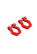 WAG Radio Control Manilles (Shackles) Rouge 1/10 (SW-RD)