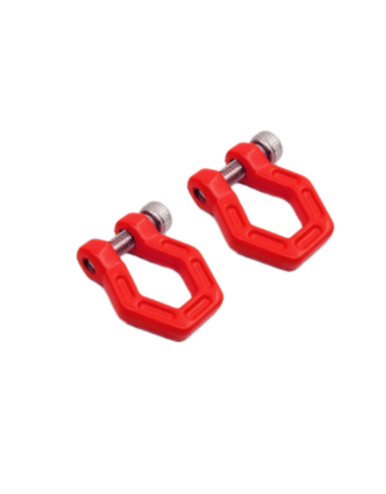 WAG Radio Control Manilles (Shackles) Rouge 1/10 (SW-RD)