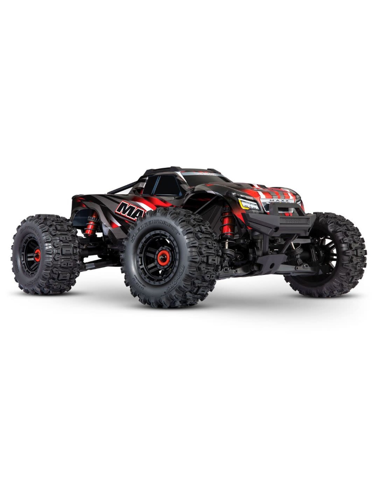 Traxxas Maxx 4S V2 Brushless Monster Truck w/WideMaxx - Red