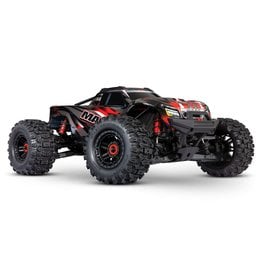 Traxxas Maxx 4S V2 Brushless Monster Truck w/WideMaxx - Red