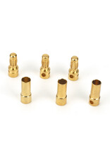 E-flite Gold Bullet Connector Set,3.5mm (3)