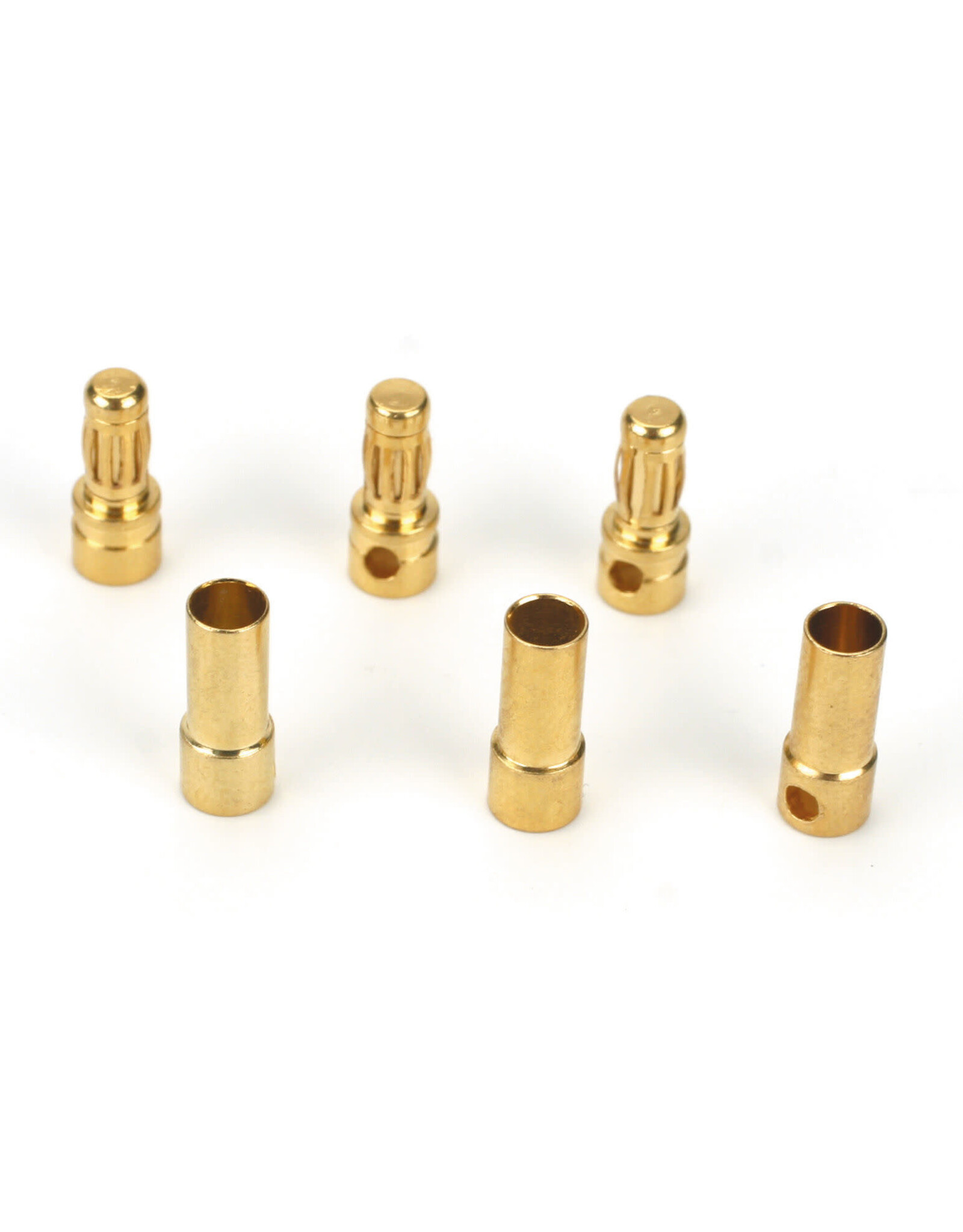 E-flite Gold Bullet Connector Set,3.5mm (3)