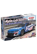 Salvinos JR 1/24 Kyle Larson 2022 Camaro- Patriotic Plastic Model Car Kit