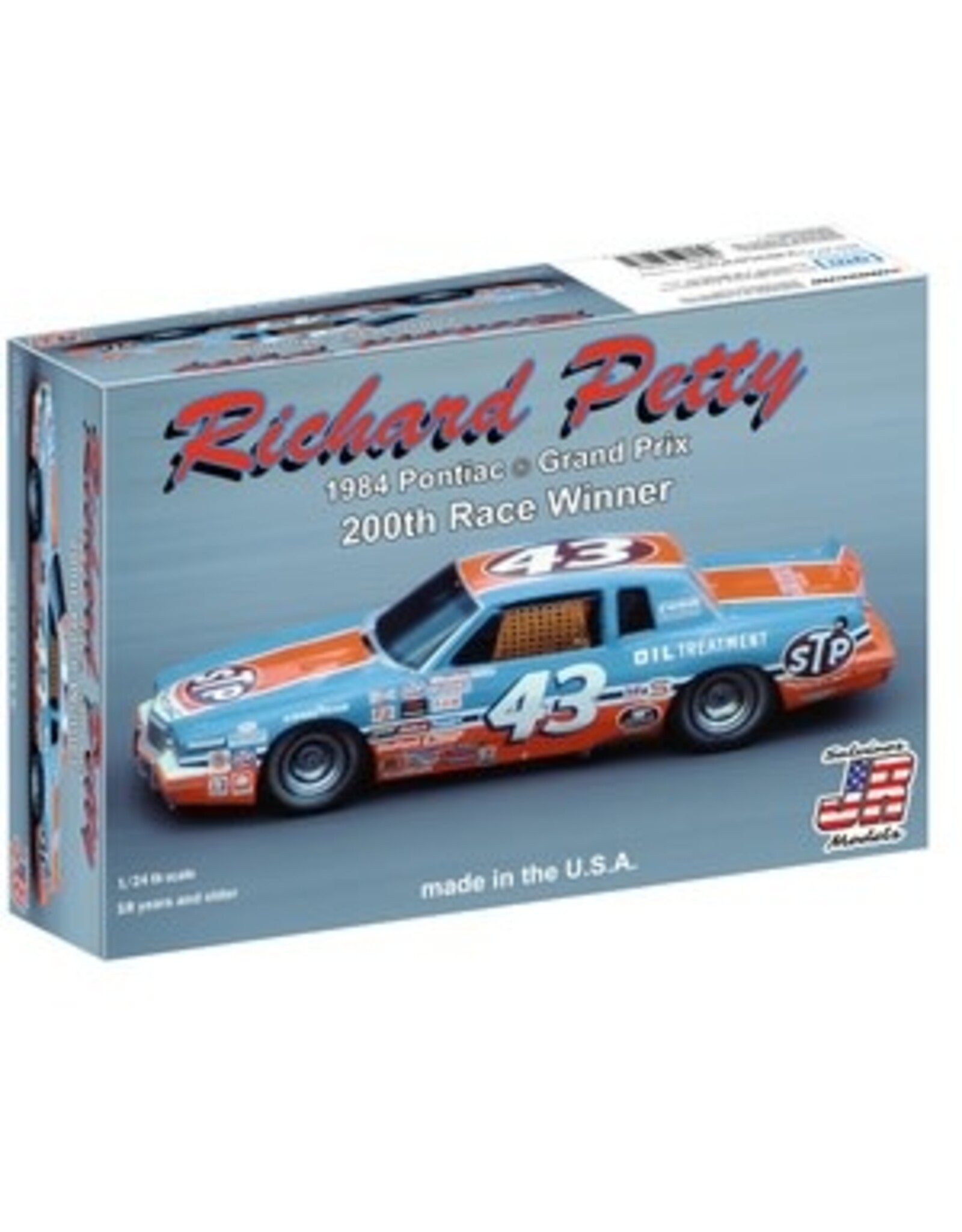 Salvinos JR 1/24 Richard Petty 1984 Pontiac Grand Prix 200th Race Winner Plastic Model Car Kit