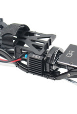 Hot Racing 9-Fin 030 Motor Heatsink, Black: SCX24