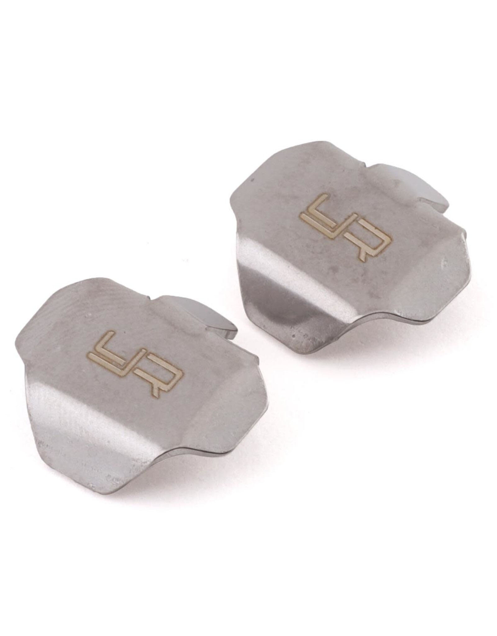 Yeah Racing Yeah Racing SCX24 Stainless Steel Differential Skidplate Protectors (2)