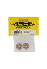Yeah Racing Yeah Racing SCX24 Brass Wheel Hex Hub (2) (13.5g)