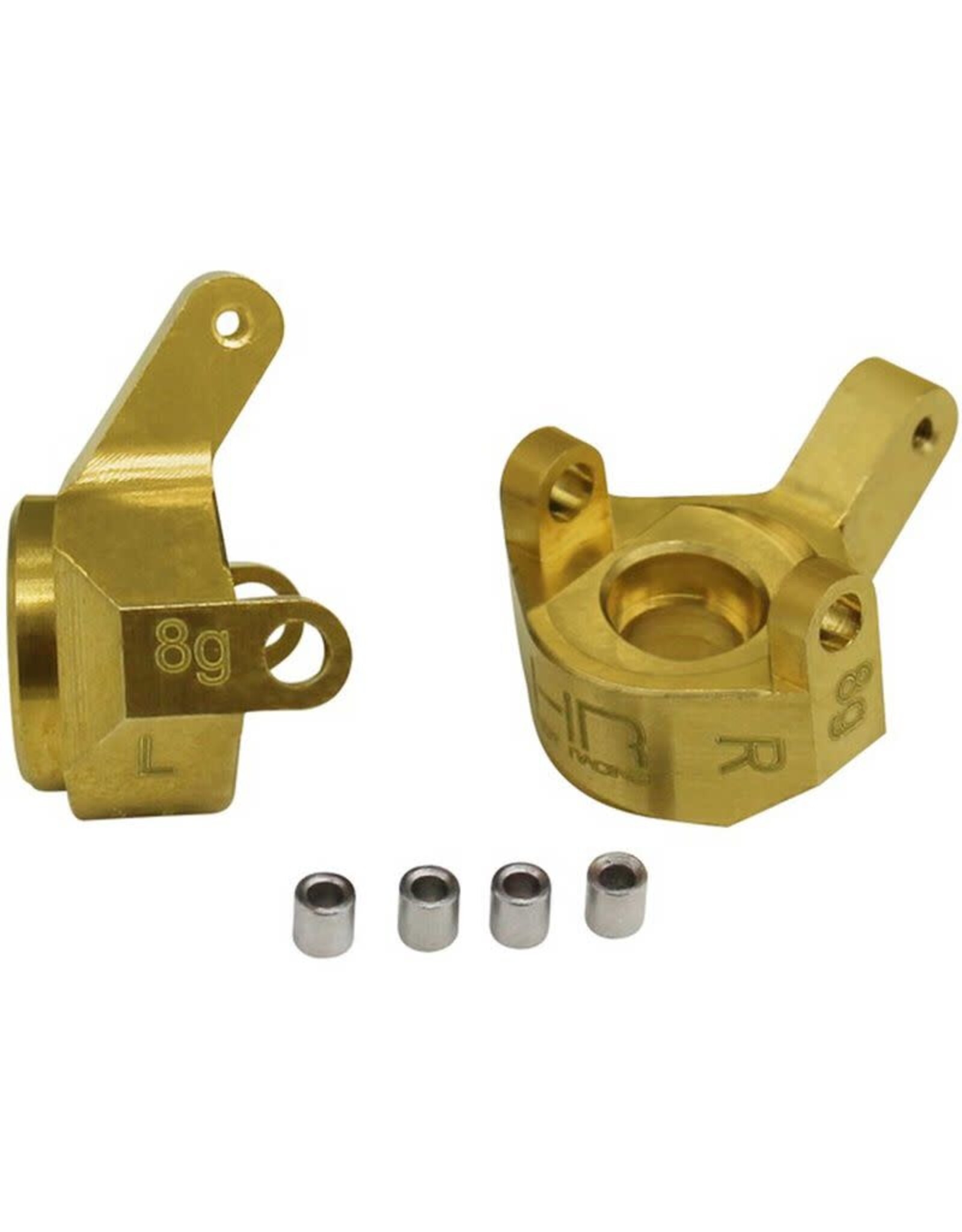 Hot Racing Brass Front Steering Knuckle SCX24