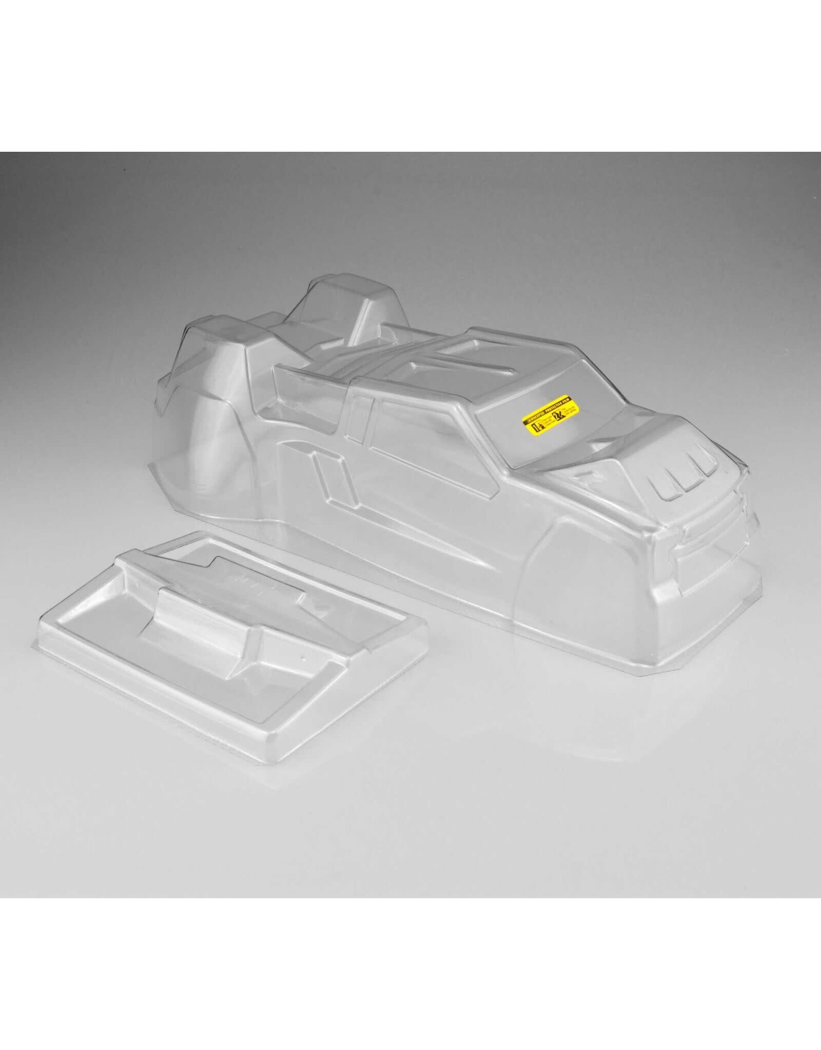 JConcepts F2 Finnisher Clear Body w/ Rear Spoiler: T6.1