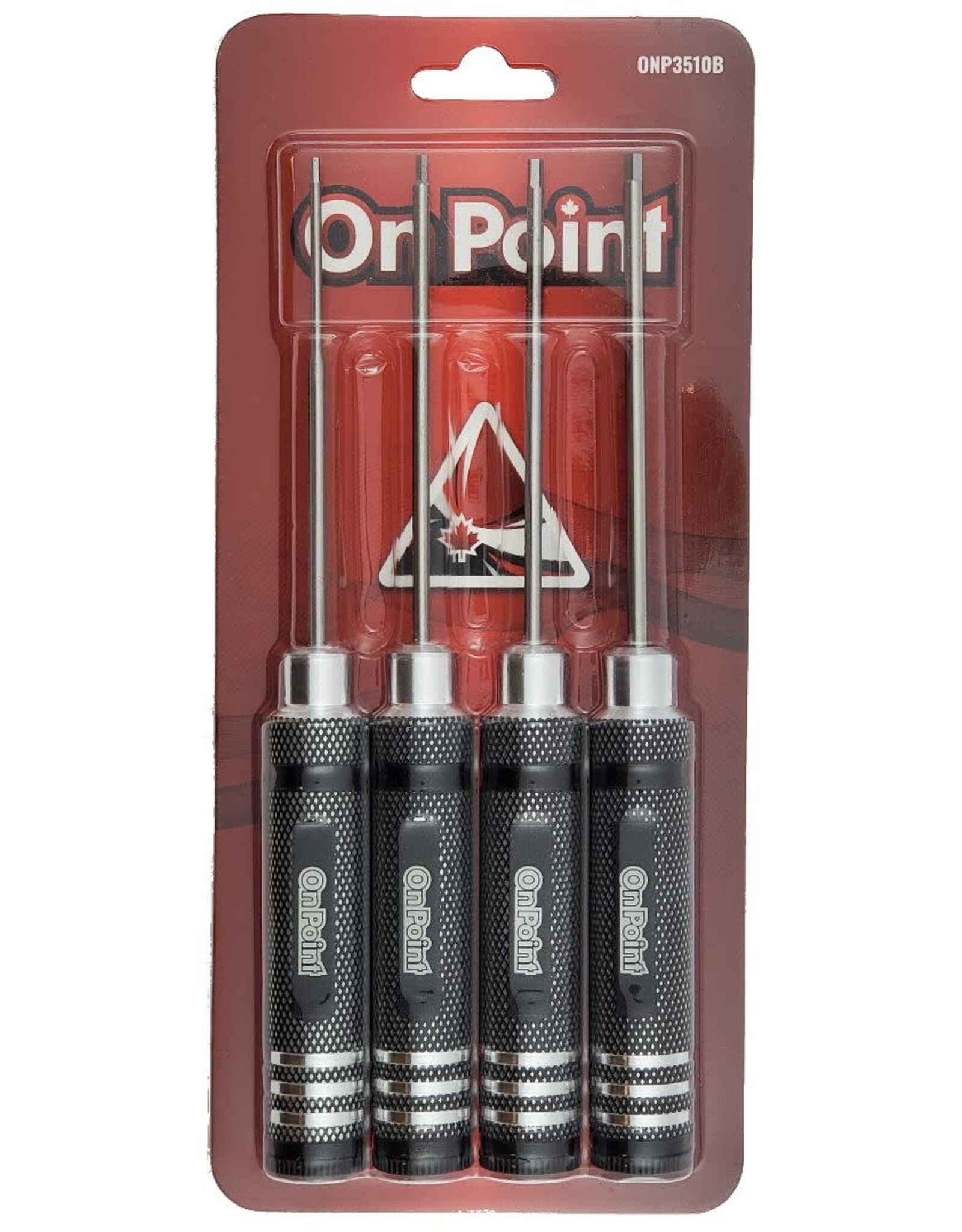 On Point Hex Screwdrivers 1.5/2.0/2.5/3.0mm - black
