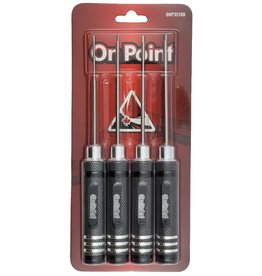 On Point Hex Screwdrivers 1.5/2.0/2.5/3.0mm - black