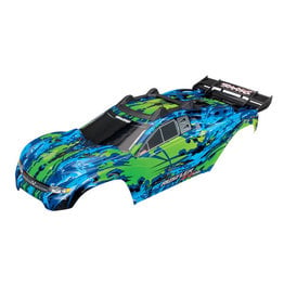 Traxxas Body, Rustler 4X4 VXL, green