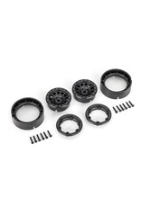 Traxxas Wheels, Method 105 1.0", (Black, Beadlock)(2)