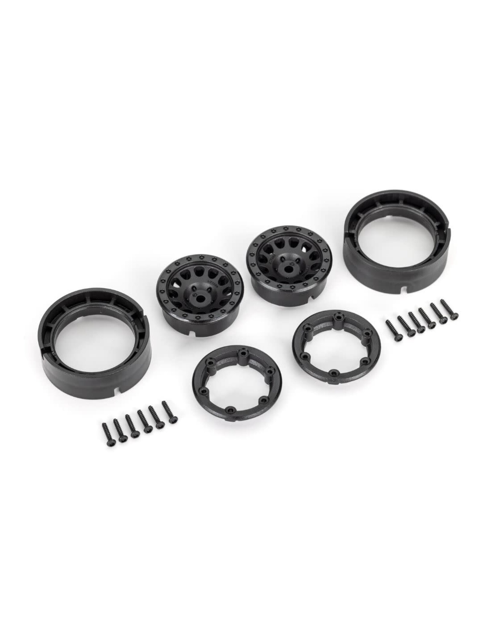 Traxxas Wheels, Method 105 1.0", (Black, Beadlock)(2)