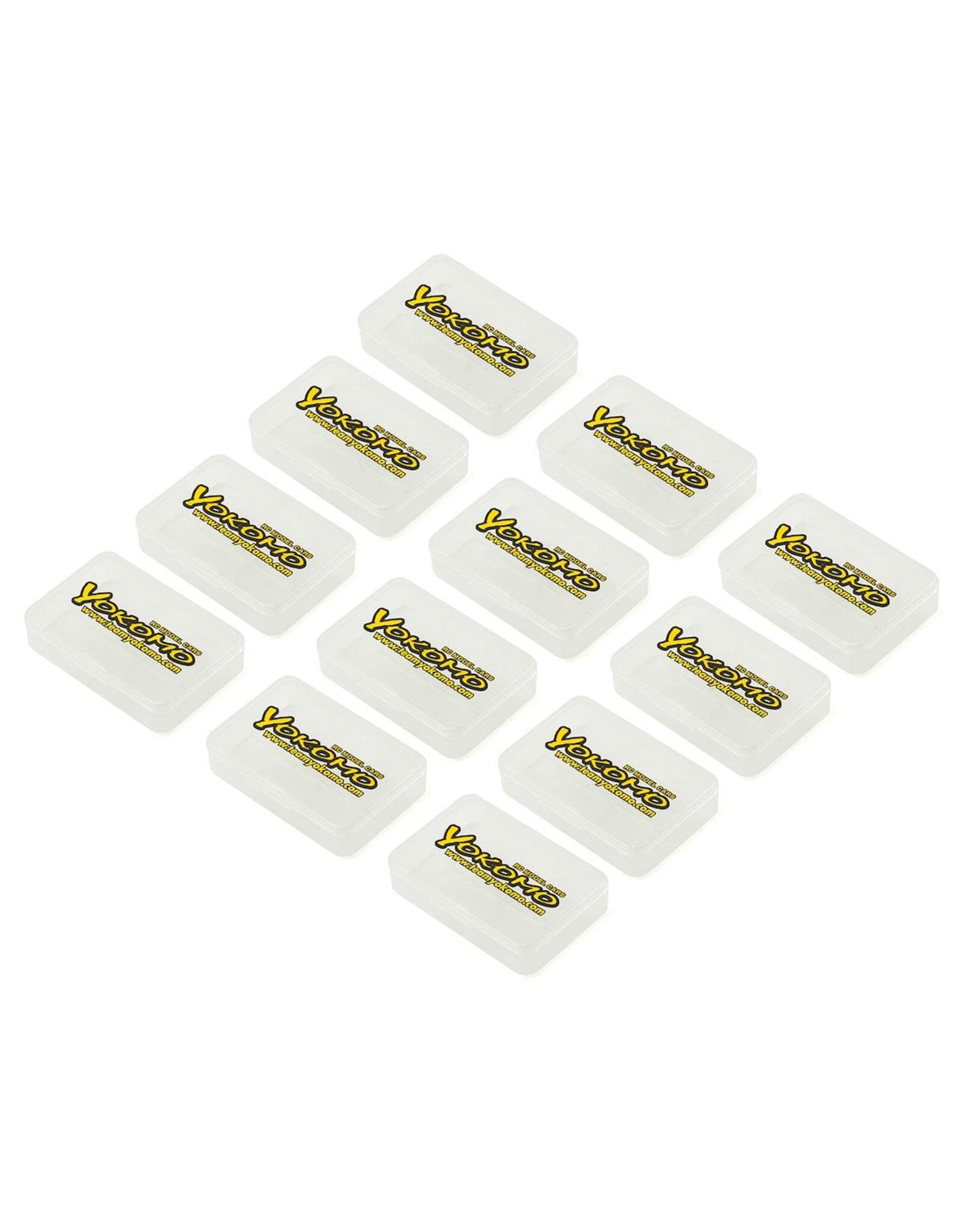 Yokomo Yokomo Plastic Parts & Screws Carrying Case (12) (59x87x22mm)