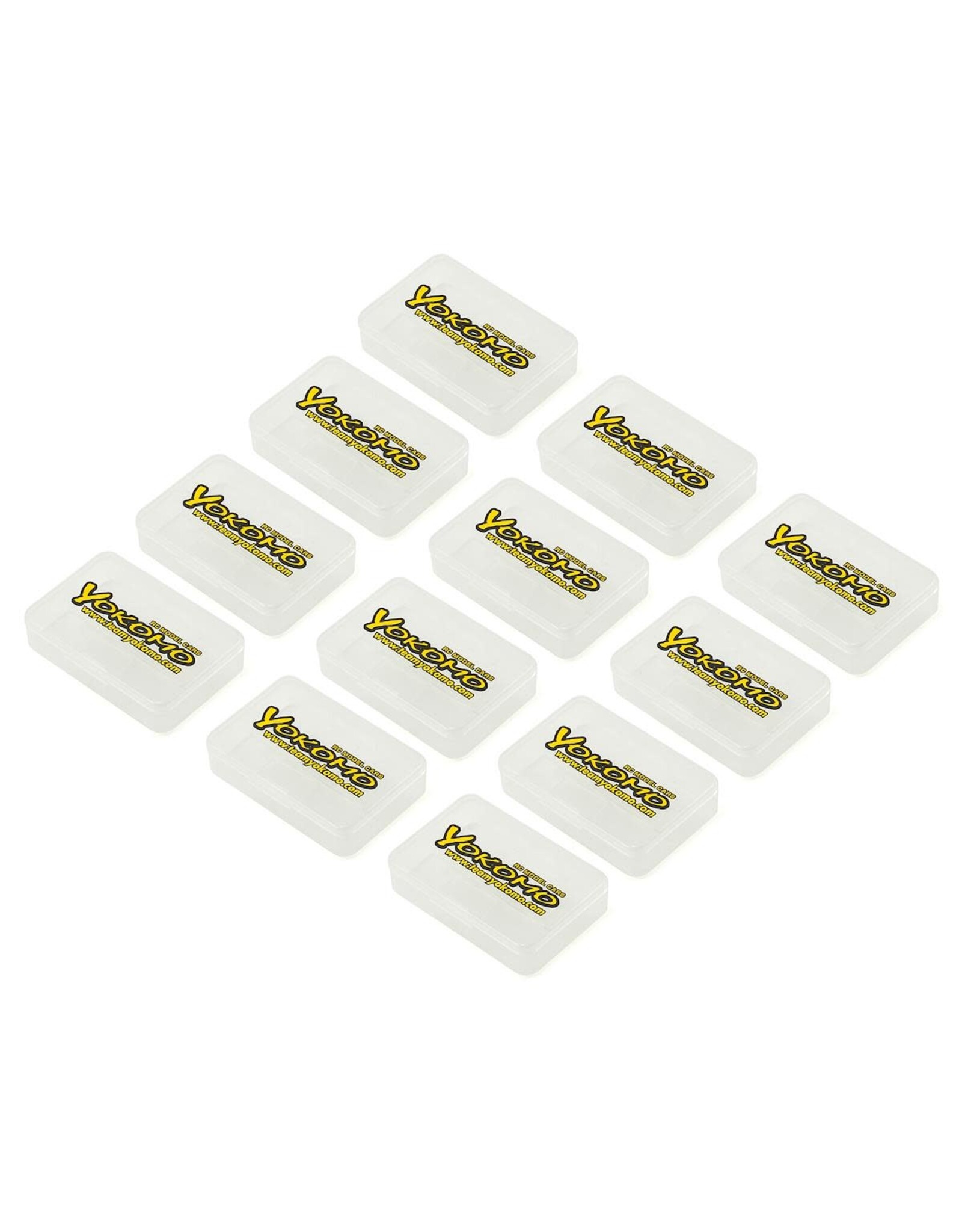 Yokomo Yokomo Plastic Parts & Screws Carrying Case (12) (59x87x22mm)