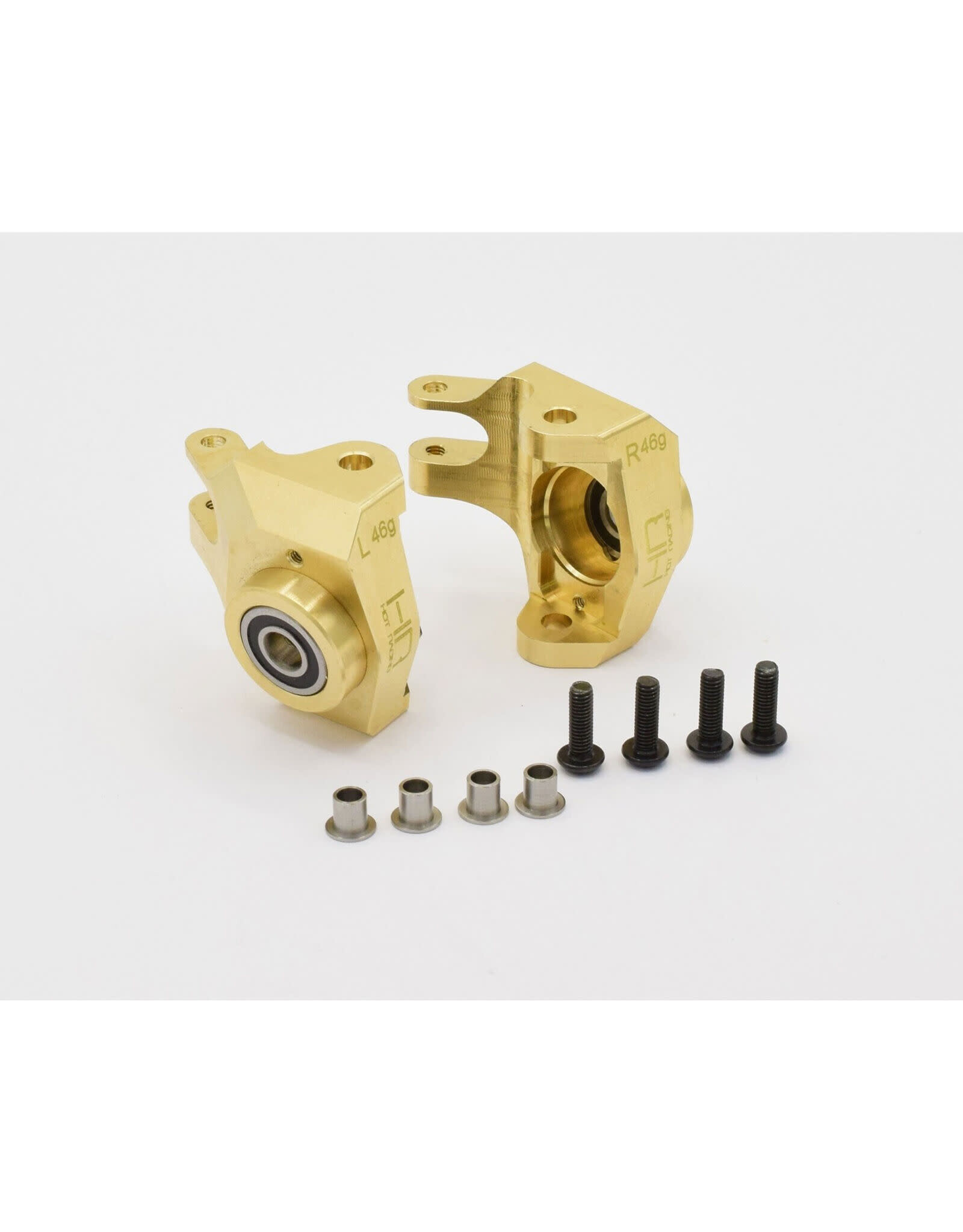 Horizon Hobby Brass Heavy Metal Hd Bearing Front Knuckle Scx Ii