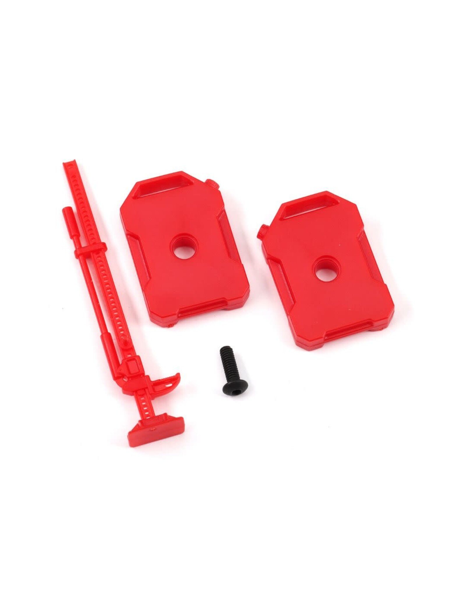 Traxxas Fuel Canisters (Left & Right)/ Jack (Red)