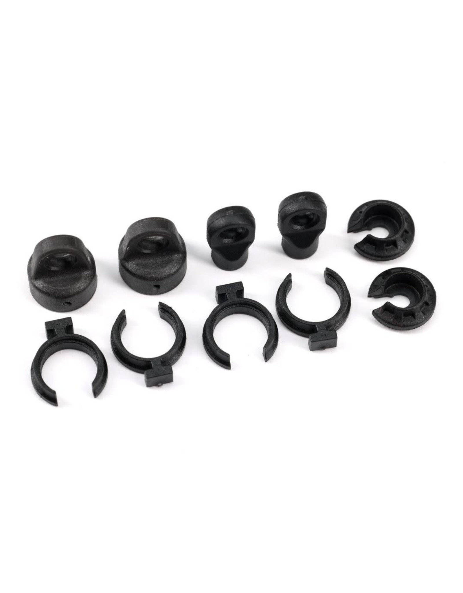 Traxxas Shock Cap (2)/ Spring Perch (2)/ Rod End (2)