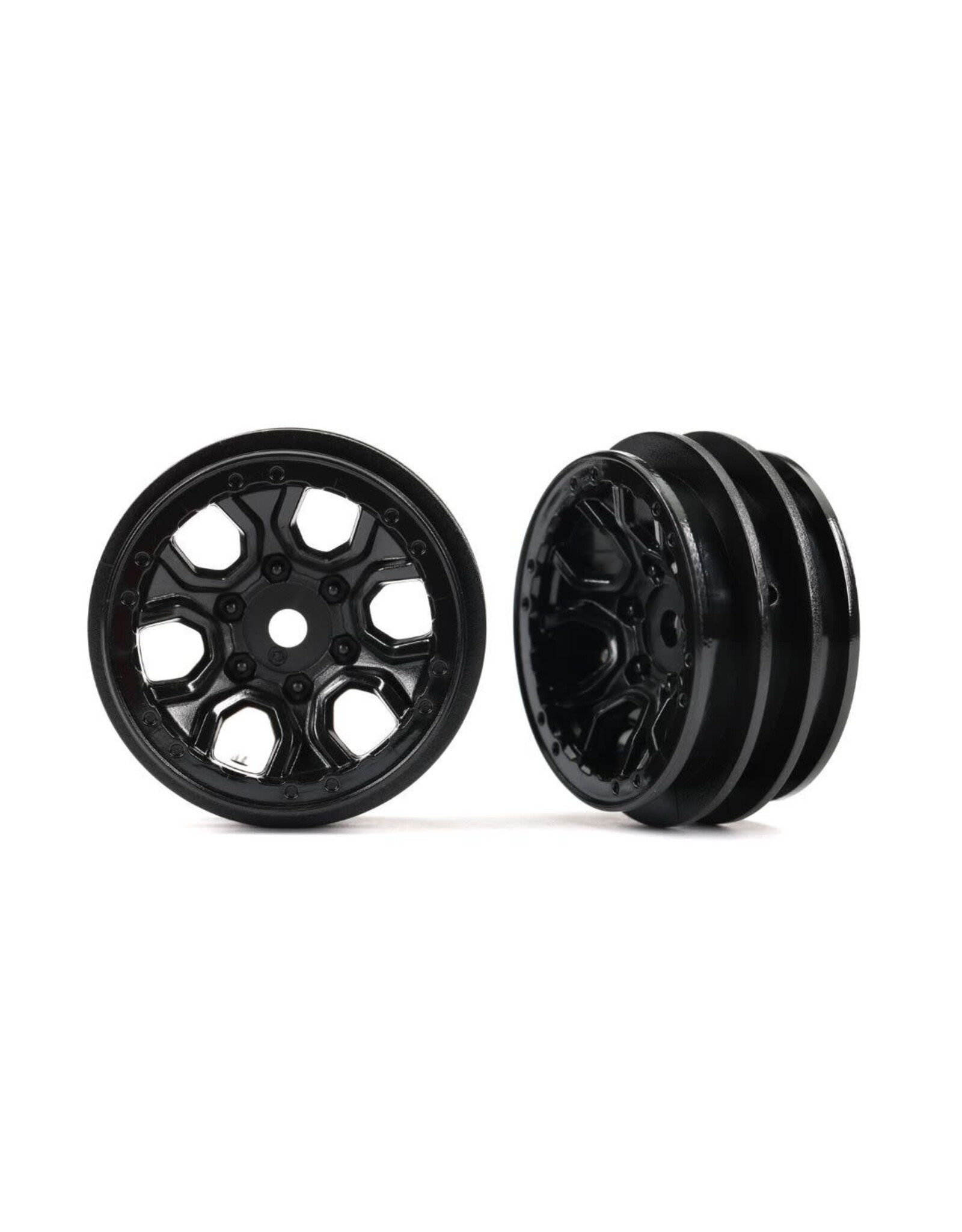 Traxxas Wheels, 1.0" (Black) (2)