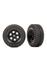 Traxxas Tires & Wheels, Premounted (Black 1.0", BFGoodrich)