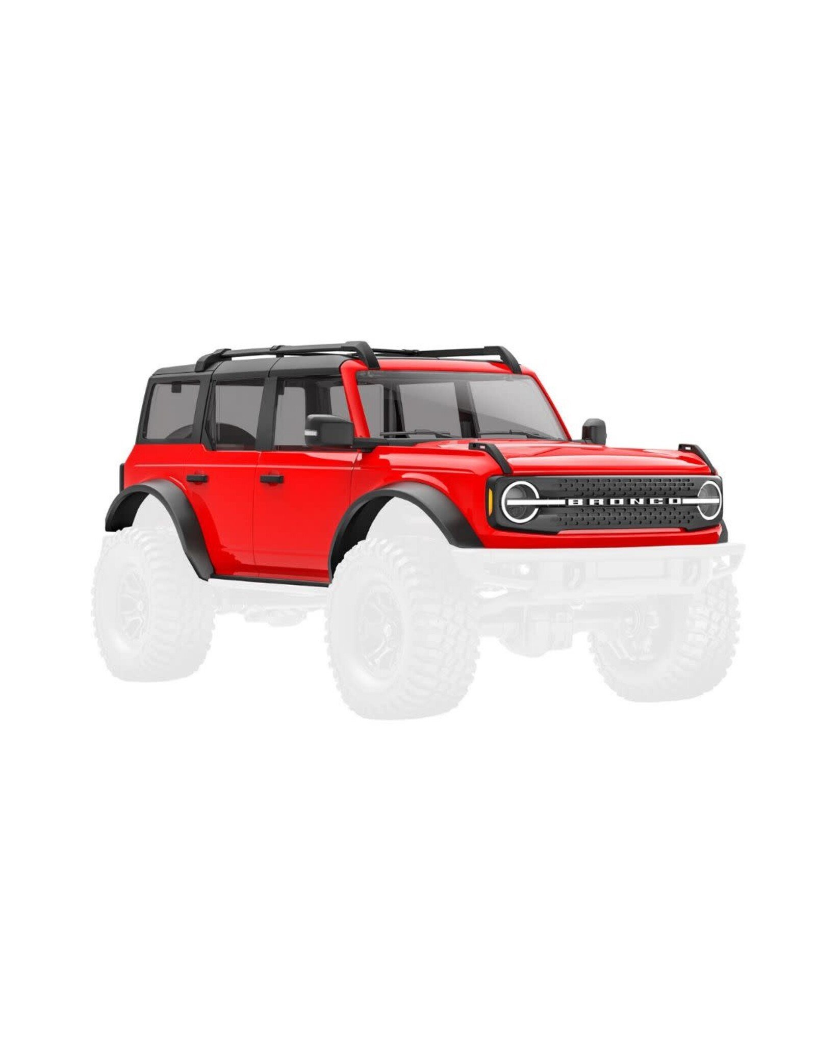 Traxxas Body, Ford Bronco (2021), Complete, Red