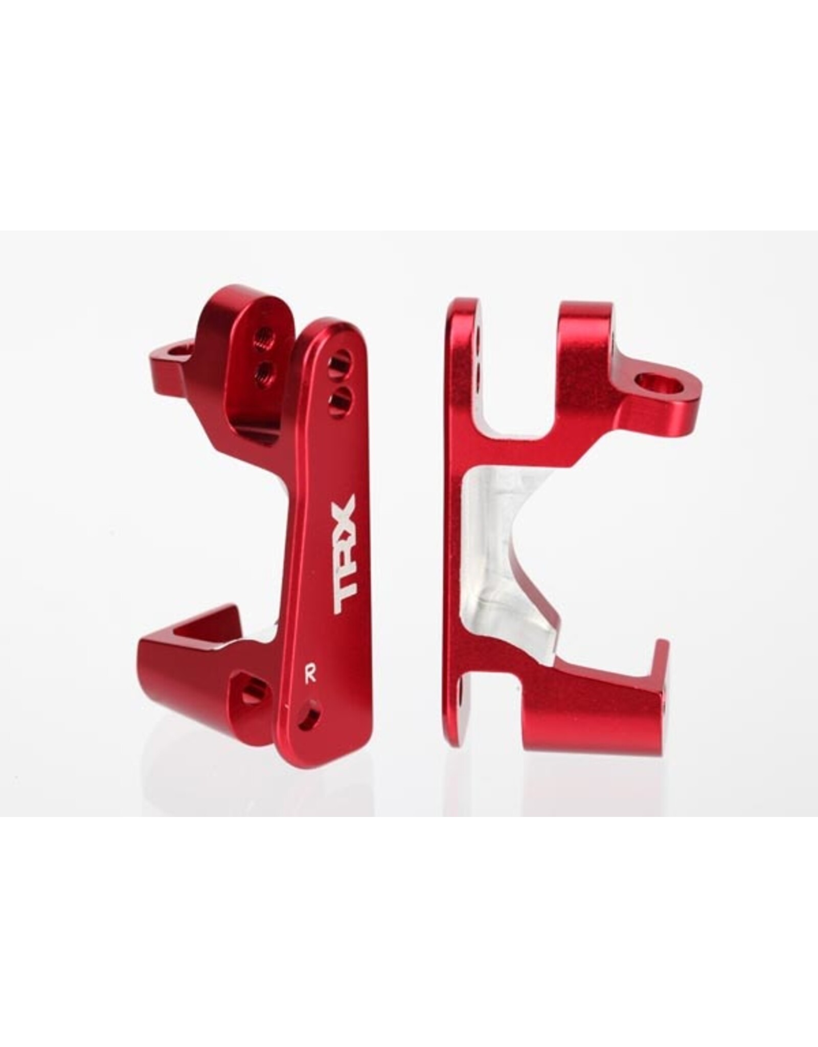 Traxxas Aluminum Caster Block Set (2) (Red)