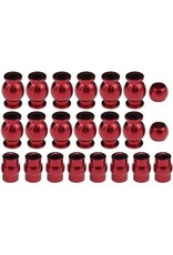 Hot Racing Complete 22-Pc Aluminum Pivot Ball Set Arrma 1/10