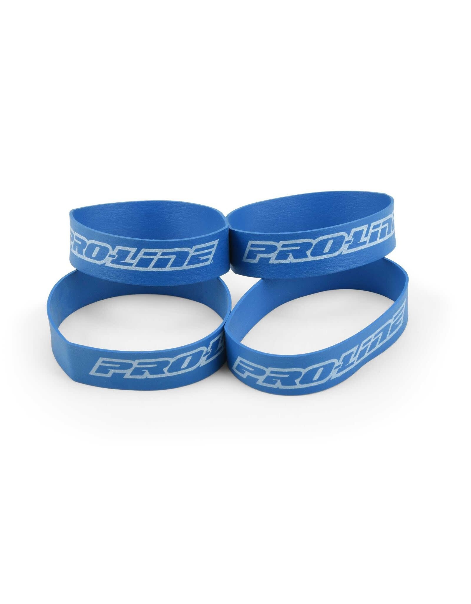 Pro-Line Pro-Line Tire Rubber Bands, Blue (4)