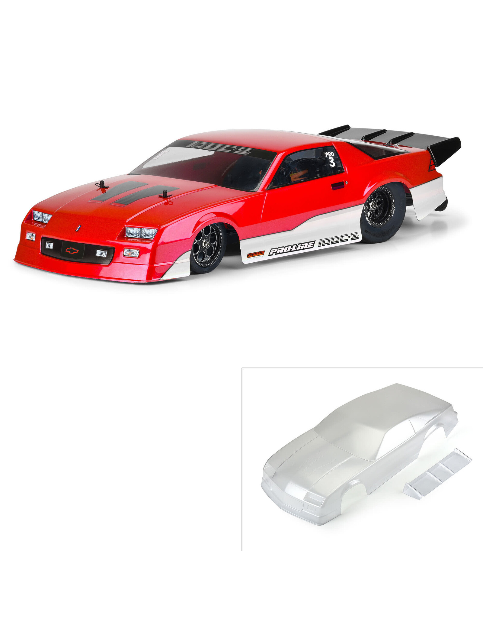 Pro-Line 1985 Chevy Camaro IROC-Z, Pre-Cut: Clear