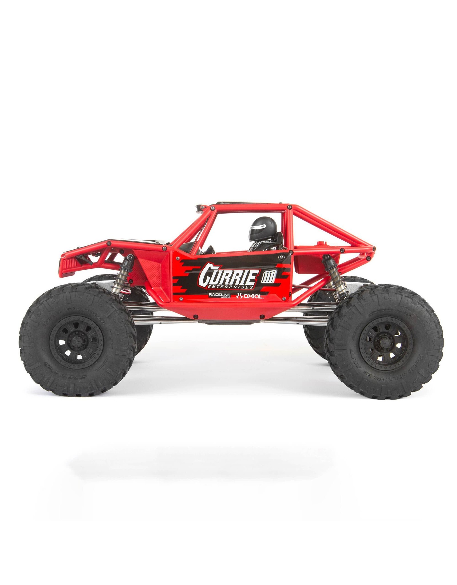 Axial 1/10 Capra 1.9 4WS Unlimited Trail Buggy RTR, Rouge