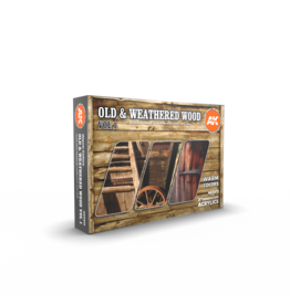 AK Interactive 3G Old & Weathered Wood Vol.1