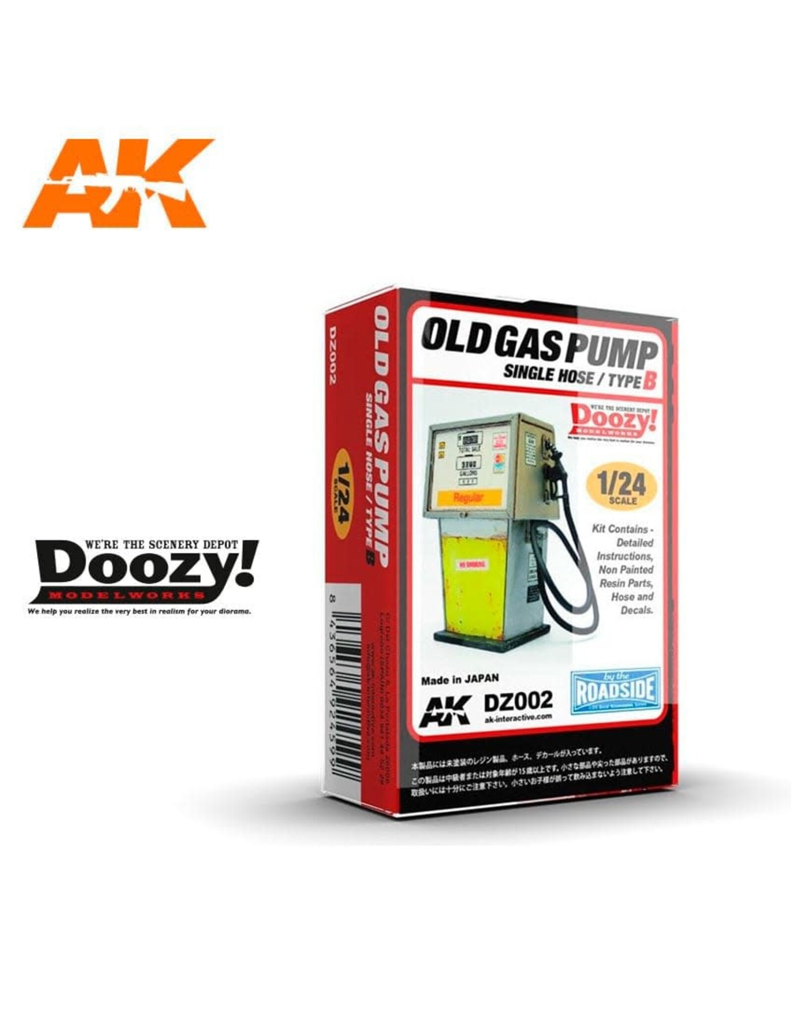 AK Interactive Doozy 1/24 Old Gas Pump Single Hose / Type B