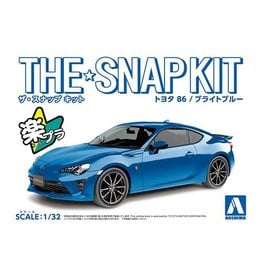 Aoshima 1/32 Toyota 86 (Bright Blue)