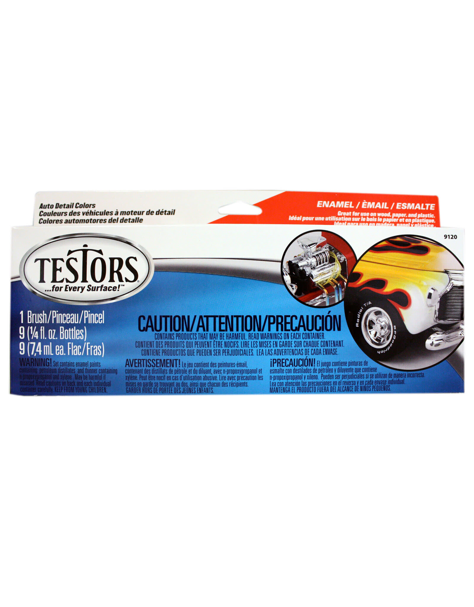 Testors Auto Detail Paint Set