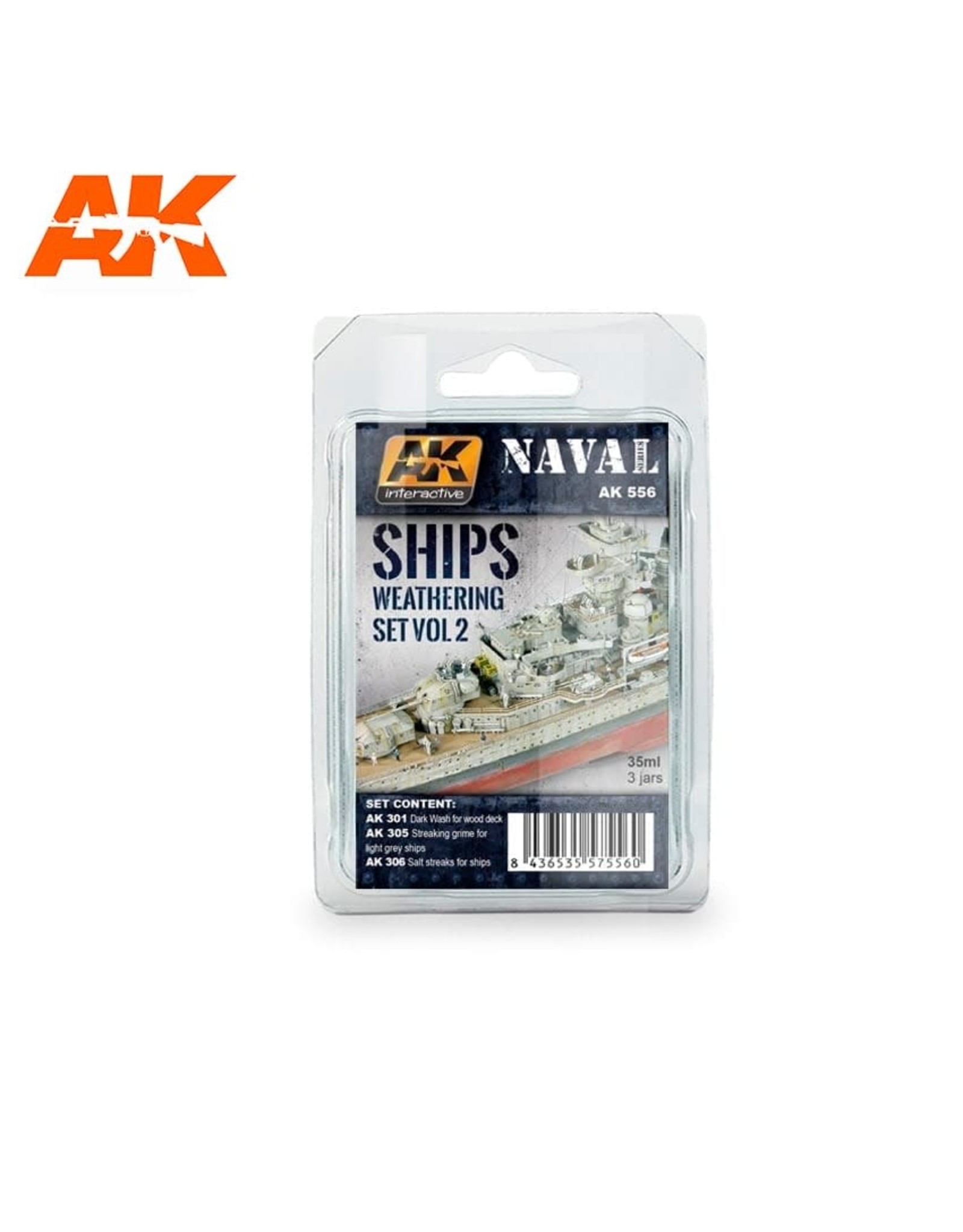 AK Interactive Ships Vol.2 Weathering Set