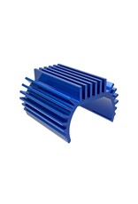 Traxxas Heat Sink, Titan 87T Motor (Blue-Anodized Alu.)