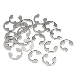 HPI Racing E Clip, E-4HD, (20pcs), Stainless Steel