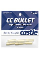 Castle Creations 6.5mm High Current CC Bullet Connector Set