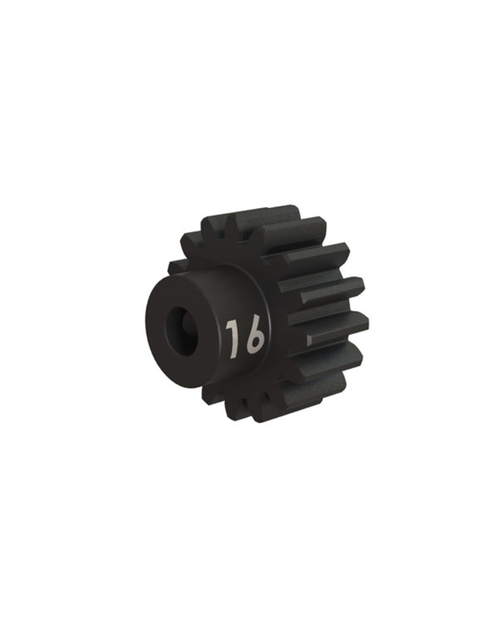 Traxxas Gear, 16-T pinion (32-P) (mach.steel) / set screw