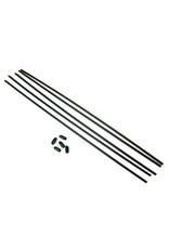 Tekno Antenna tube (universal, w/ caps, 5pcs)